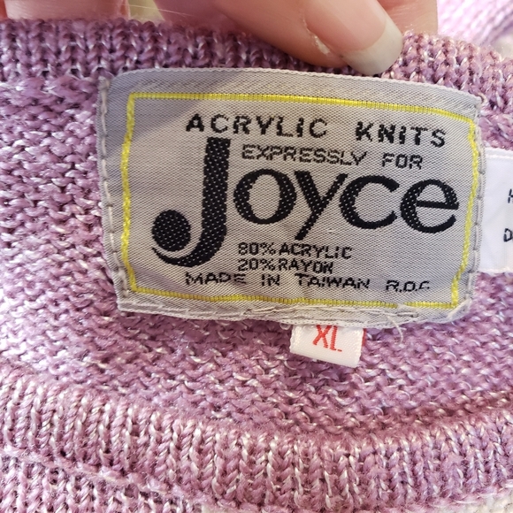 Vintage 1980's Joyce size XL - Picture 6 of 7